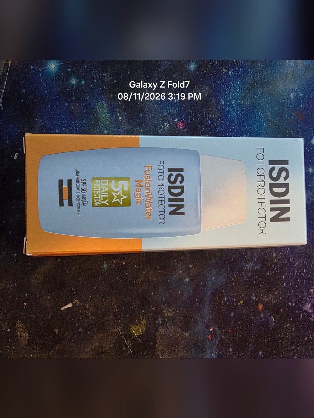ISDIN Fotoprotector Fusion Water Magic SPF 50+ Lightweight Sunscreen -